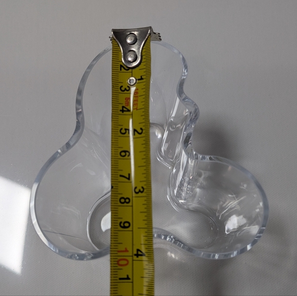 Iittala Alvar Aalto Glass Vase Color Clear 4.5 x 3.5 x 4, Great Condition - Picture 9 of 10